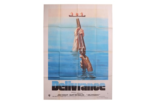 Lot 34 - Deliverance (1972) French Grande, 63 x 47...