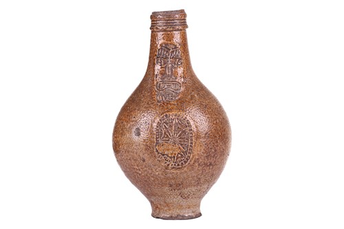 Lot 193 - A 17th-century Bellarmine (Bartmann) bottle...