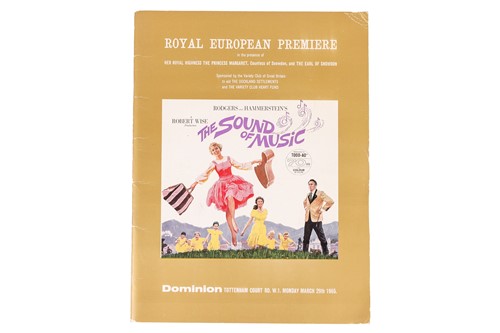 Lot 99 - The Sound of Music (1965): Royal European...