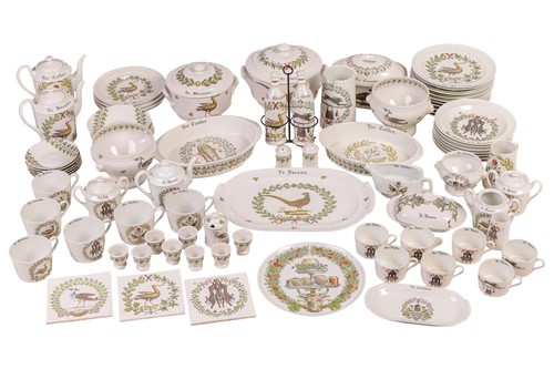 Lot An extensive French Limoges Deco Chambord...