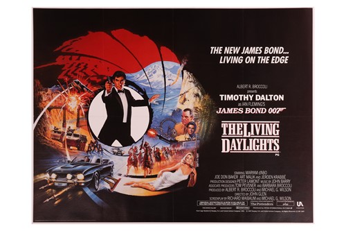 Lot 255 - The Living Daylights (1987) British Quad, 39 ½...