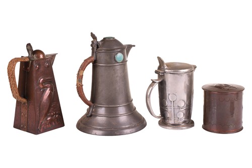 Lot 168 - A collection of decorative Arts and Crafts...