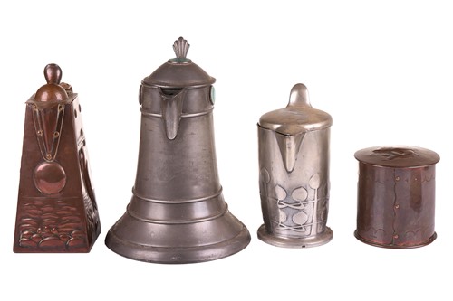 Lot 168 - A collection of decorative Arts and Crafts...