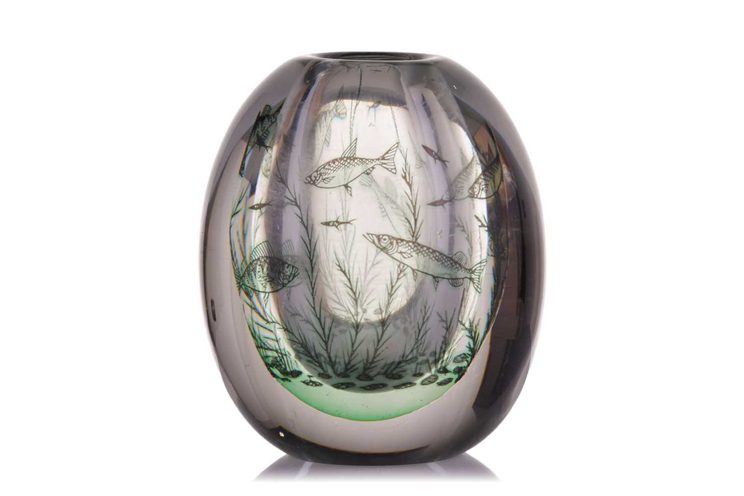Lot 196 - Edward Hald (1883-1980) for Orrefors, a...