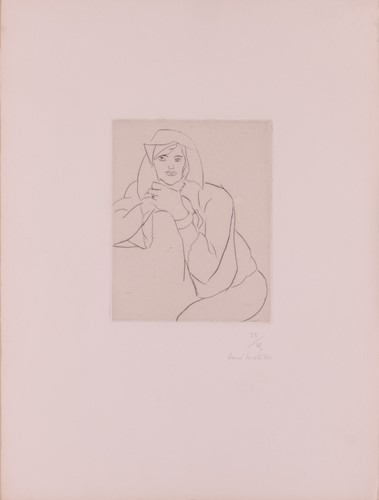 Lot 48 - Henri Matisse (French 1869-1954) Jeune femme...