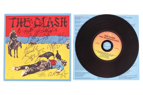 Lot 273 - The Clash, ‘Give Em Enough Rope’ CD with...