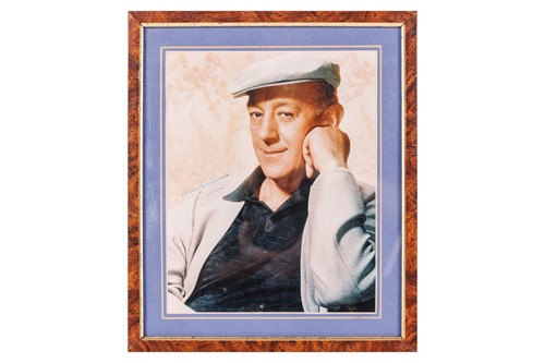 Lot 242 - Sir Alec Guiness (1914-2000): Autographed...