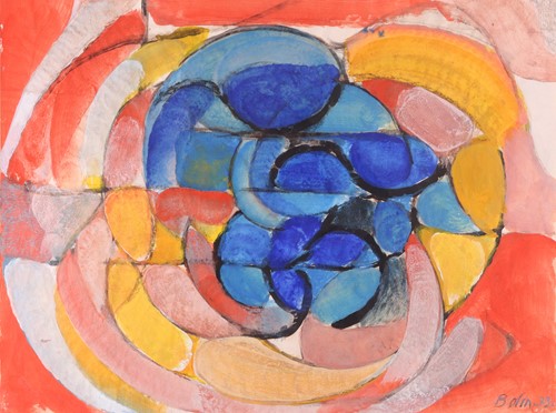 Lot 99 - Gustav Bolin (Swedish 1920-1999) Abstract...