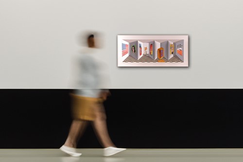 Lot 82 - Patrick Hughes (British b.1939) Pop (2008)...