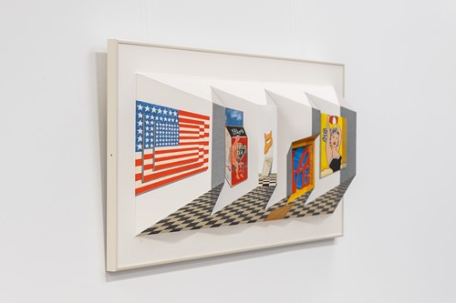 Lot 82 - Patrick Hughes (British b.1939) Pop (2008)...