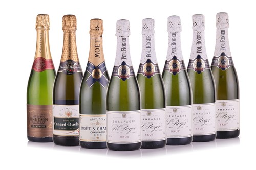 Lot 240 - Eight bottles of assorted Champagne,...