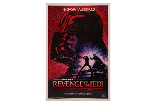 Lot 9 - Star Wars Return (Revenge) of the Jedi (1982)...