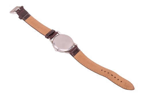 Lot 7 - Omega Gentleman's Wristwatch Year: 1950s Case...