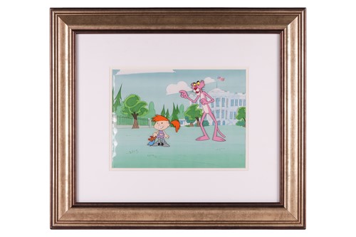 Lot 171 - Pink Panther: Animation production cel,...