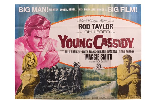 Lot 226 - Young Cassidy (1965) British Quad, 40 x 30...