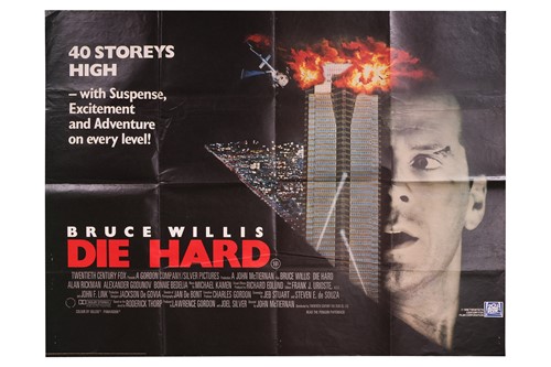 Lot 345 - Die Hard (1988), British Quad, 40 x 30 inches,...