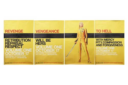 Lot 234 - Kill Bill: Vol. 1 (2003) A set of four...