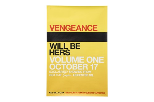 Lot 232 - Kill Bill: Vol. 1 (2003) A set of four...