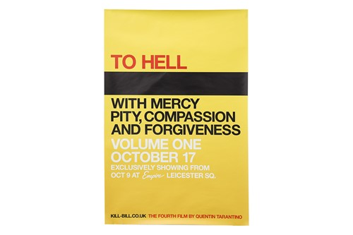 Lot 232 - Kill Bill: Vol. 1 (2003) A set of four...