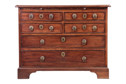 Lot 132 - An early George III mahogany provincial...