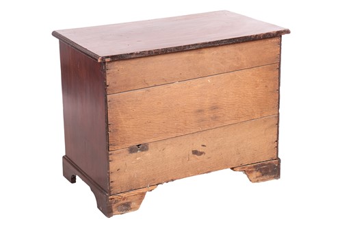 Lot 132 - An early George III mahogany provincial...