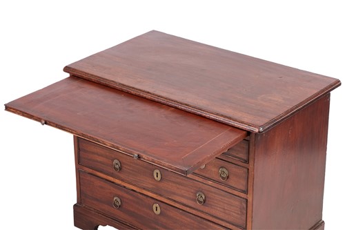 Lot 132 - An early George III mahogany provincial...