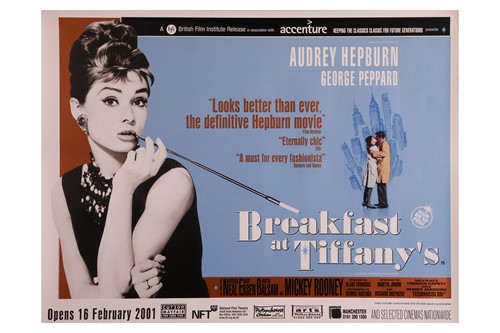 Lot 5 - Breakfast at Tiffany's (1961) British Quad, 40...