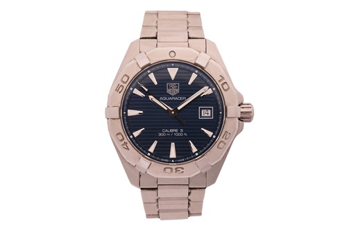 Lot A TAG Heuer Aquaracer Gentleman's Wristwatch...