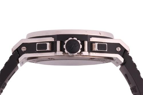 Lot 274 - A Hublot Big Bang Titanium and Diamond Set...