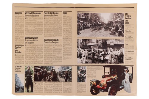 Lot 442 - Ragtime (1981) Original Production Script,...