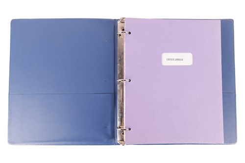 Lot 443 - Captain America (1985) Original Production...