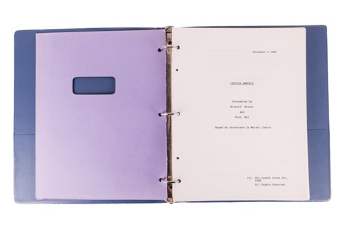 Lot 443 - Captain America (1985) Original Production...