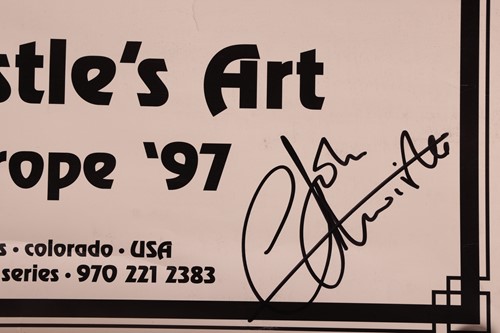 Lot 118 - John Entwistle's Art The Who Europe '97,...