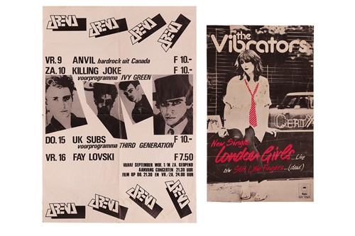 Lot 279 - The Vibrators London Girls Live Epic Label...