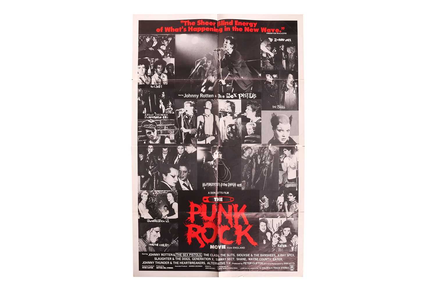 Lot 274 - The Punk Rock Movie (1978) US One Sheet, 41