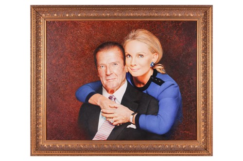 Lot 81 - James Bond: ‘Sir Roger Moore and Lady Kristina...