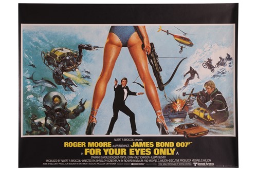 Lot 88 - James Bond For Your Eyes Only (1981) British...