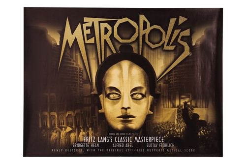 Lot 228 - Metropolis (1927), British Quad, 40 x 30...