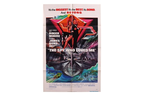 Lot 259 - The Spy Who Loved Me (1977) US One Sheet, 41 x...