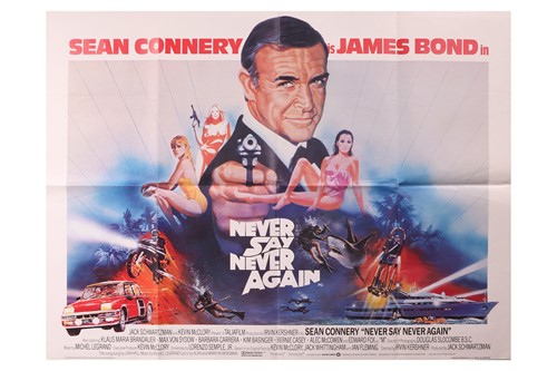 Lot 252 - James Bond Never Say Never Again (1983),...