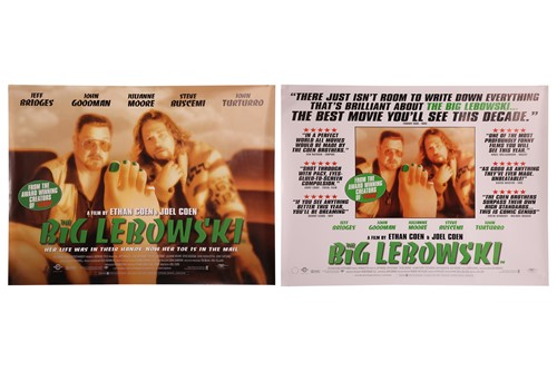 Lot 377 - The Big Lebowski (1998) Two British Quads,...