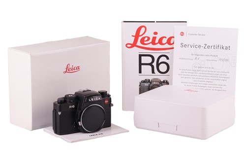 Lot A Leica R6 SLR Camera body, 1987, Made in...