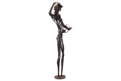 Lot 79 - Natalia Mela (Greek 1923 - 2019) Figure of...