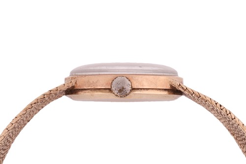 Lot 255 - A Glycene 9ct Ladies Wristwatch Year: 1970s...