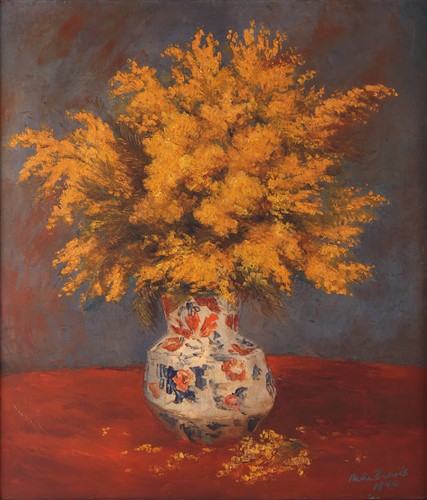 Lot 20 - Nadia Benois (Russian 1896-1975) Still life of...