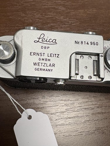 Lot 140 - An Ernest Leitz Wetzlar Leica IIIf 35mm...