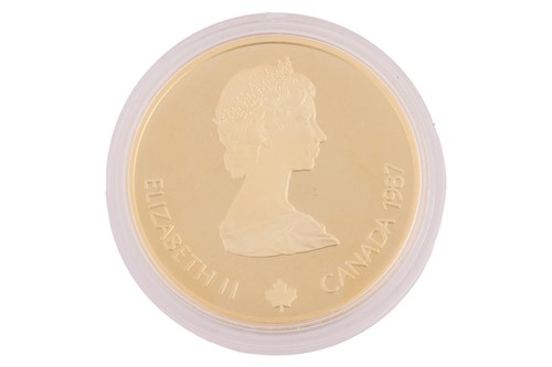 Lot 80 - Royal Canadian Mint, 1987 $100 1/4ozt fine...