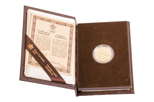 Lot 80 - Royal Canadian Mint, 1987 $100 1/4ozt fine...