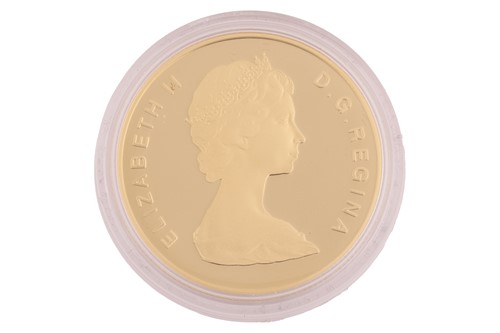 Lot 85 - Royal Canadian Mint, 1986 $100 gold proof coin,...