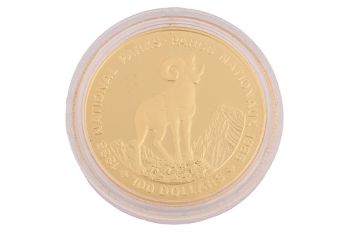 Lot 78 - Royal Canadian Mint, 1985 $100 gold proof coin,...